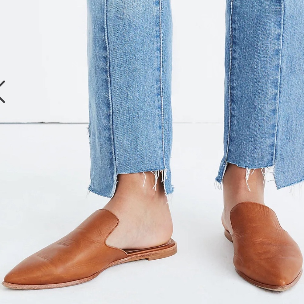 Madewell Gemma Mule in leather 7.5